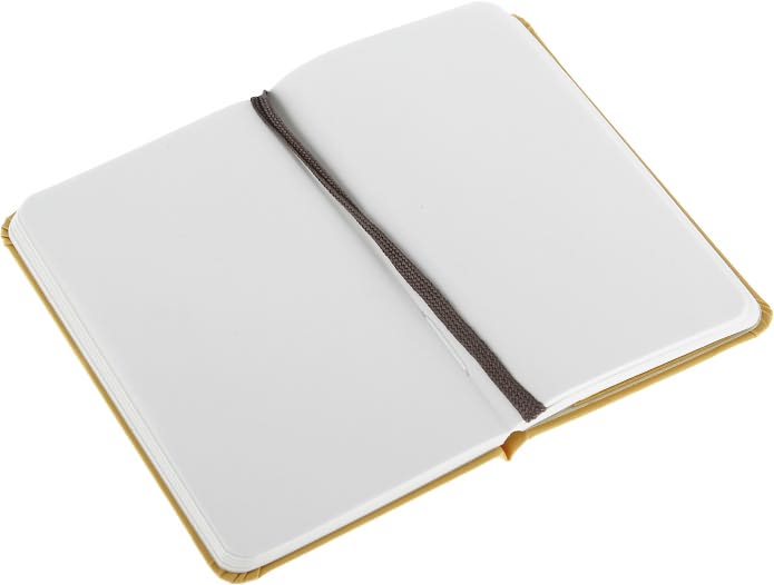 Moleskine Classic Orange Yellow Extra Small Plain Notebook