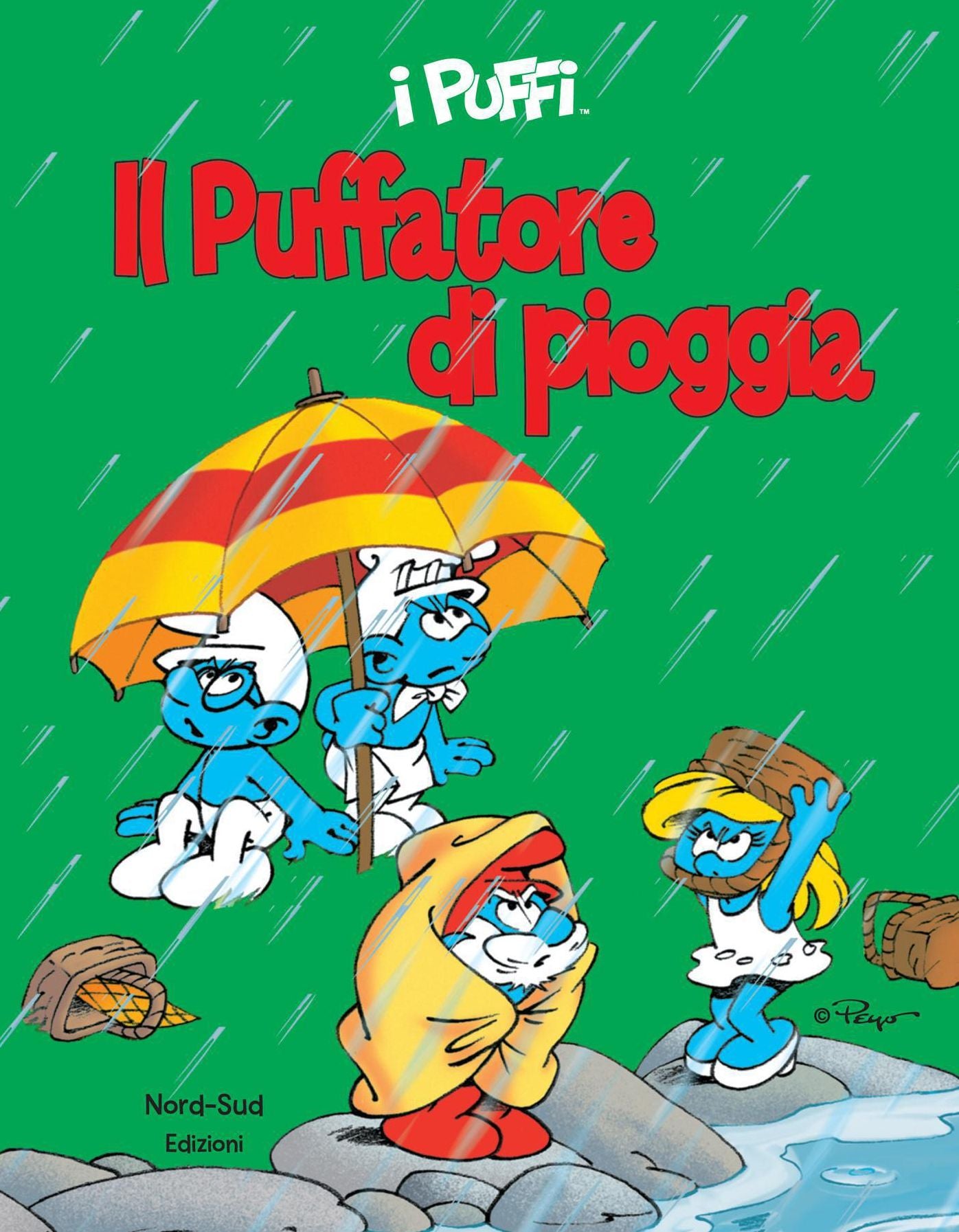 Puffi - Il Puffatore di pioggia: Storie illustrate