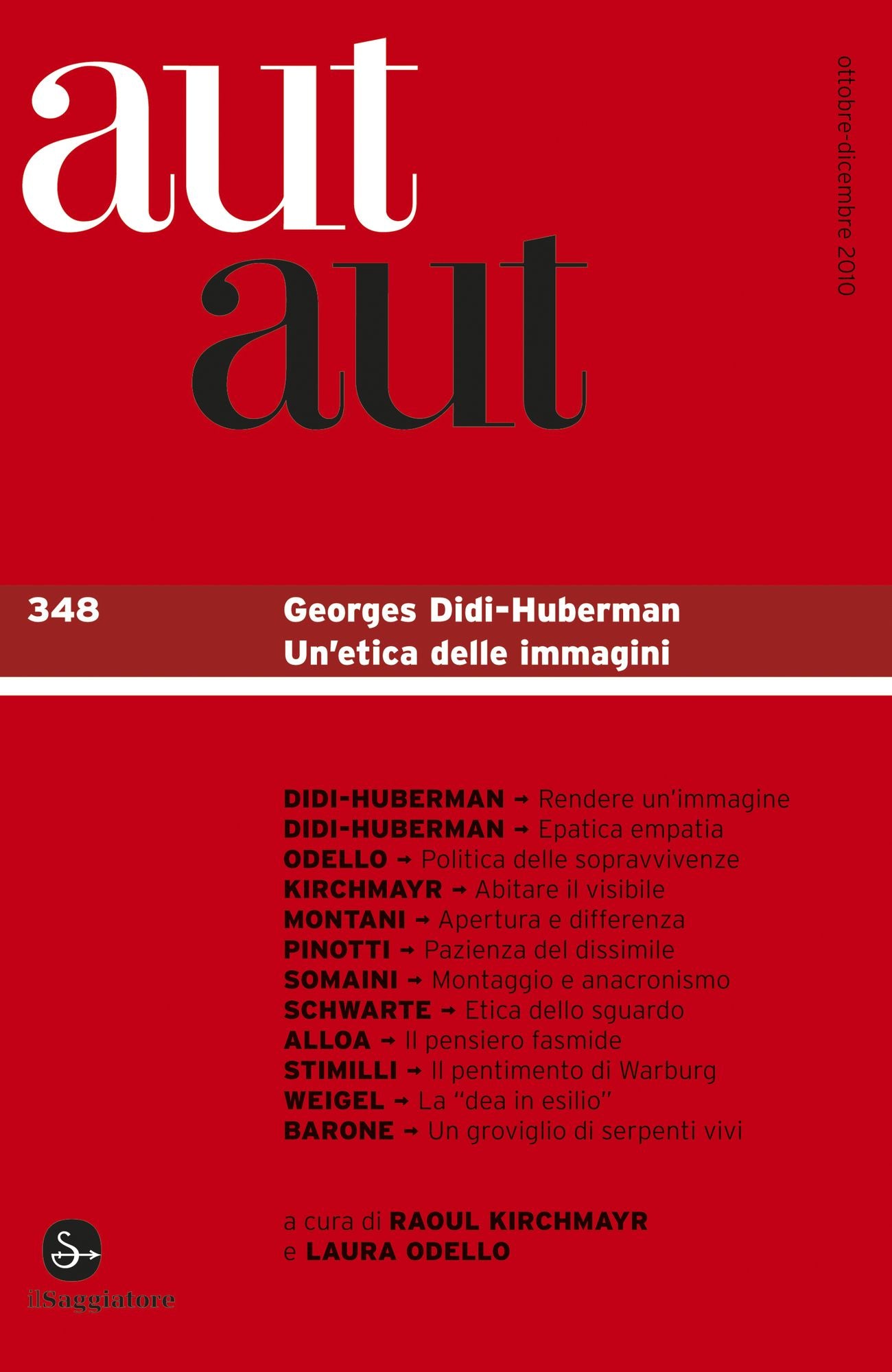 Aut aut 348 - Georges Didi-Huberman. Un'etica delle immagini