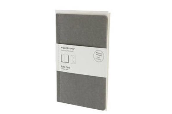 Moleskine Note Card with Envelope Large Light Warm Grey