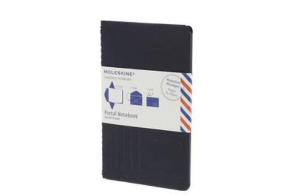 Moleskine Postal Notebook Large Navy Blue