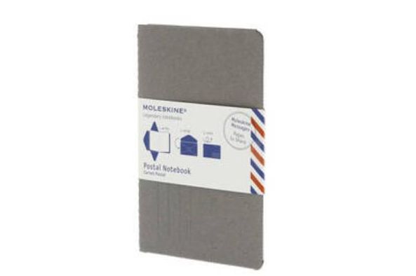 Moleskine Postal Notebook Large Light Warm Grey