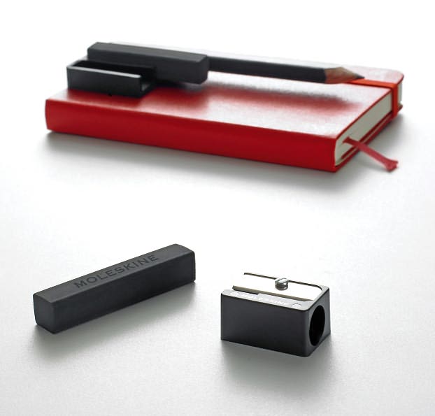 Moleskine Eraser and Sharpener Set