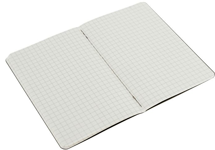 Moleskine Cahier Journal Grey Pocket Square 5.5x3.5