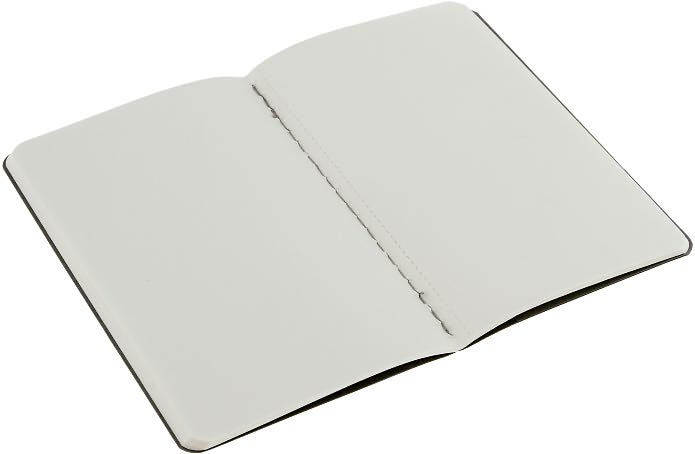 Moleskine Cahier Journal (Set of 3), Pocket, Plain, Pebble Grey, Soft Cover (3.5 x 5.5)