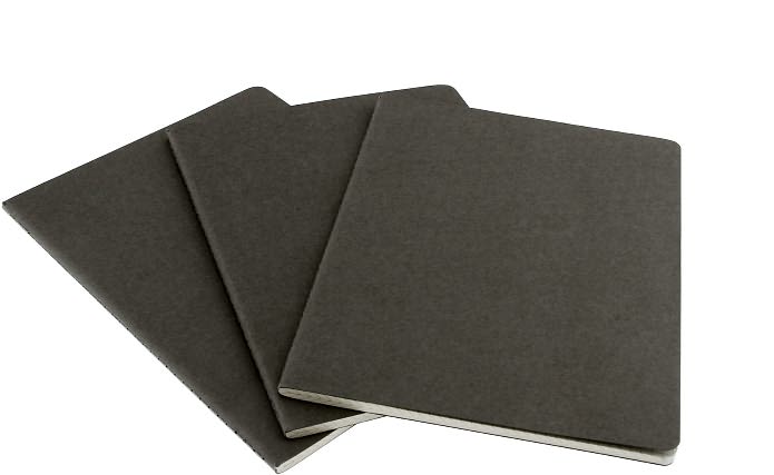 Moleskine Cahier Journal Grey Extra Large Sqaure 7.5x10