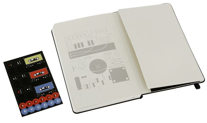 Moleskine Limited Edition Audio Cassette Large Ruled 5x8.25