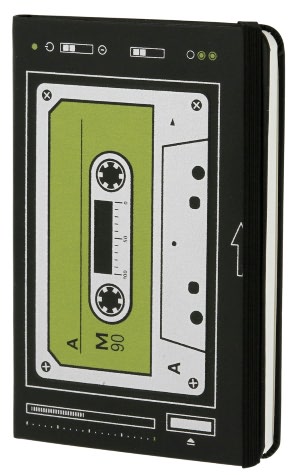 Moleskine Audio Cassette Limited Edition Notebook, Pocket, Plain, Black, Hard Cover (3.5 x 5.5)