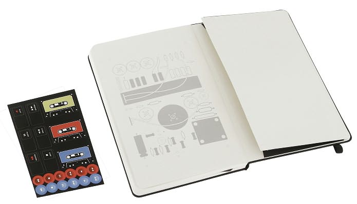 Moleskine Limited Edition Audio Cassette Large Plain 5x8.25