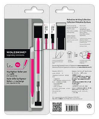 Moleskine Fluorescent Roller Pen Pink