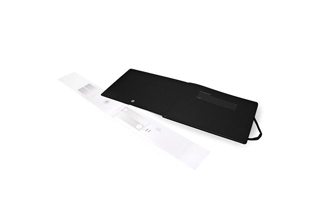 Moleskine Art Plus Black Page Album, A4, Black, Hard Cover (8.5 X 12)