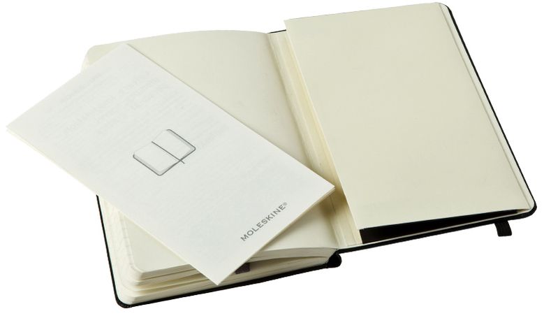 2014 18 Month Planner - Weekly Notebook - Large - Black - Hard Cover