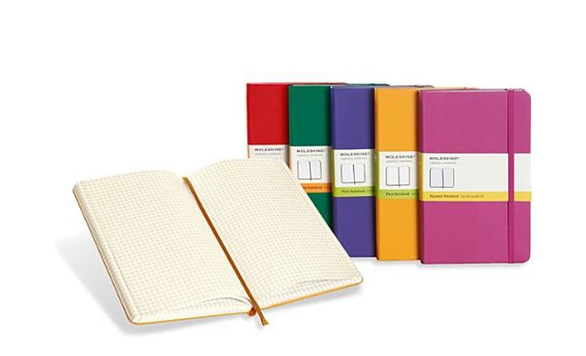 Moleskine Classic Notebook, Large, Squared, Oxide Green, Hard Cover (5 X 8.25)