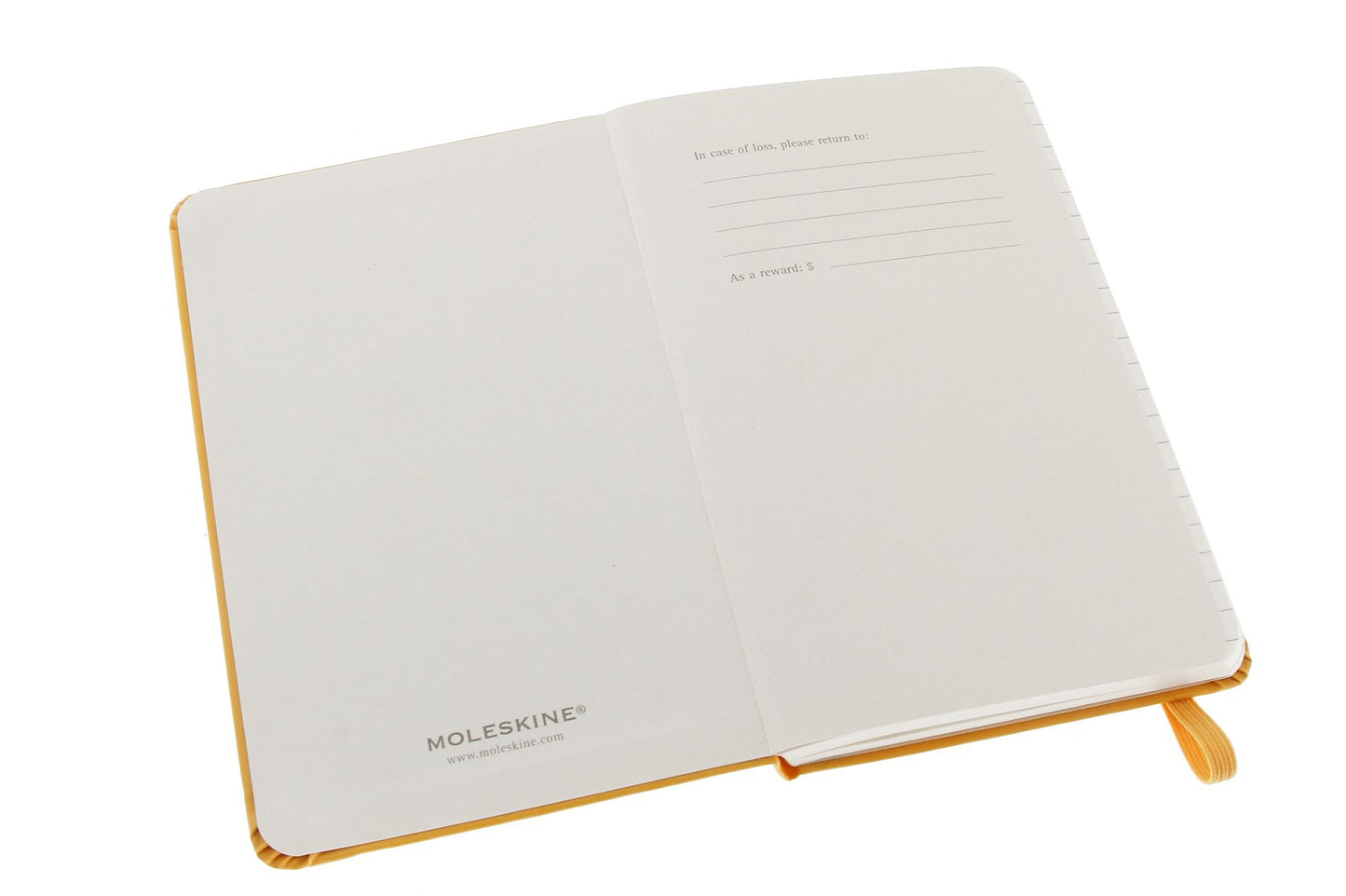 Moleskine Classic Pocket Ruled Yellow Notebook