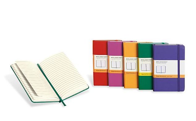 Moleskine Classic Notebook, Pocket, Squared, Orange Yellow, Hard Cover (3.5 X 5.5)