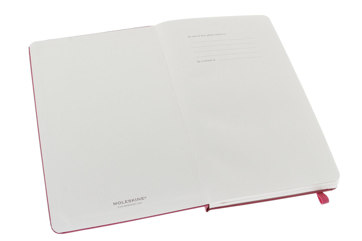 Moleskine Classic Large Ruled Magenta Notebook