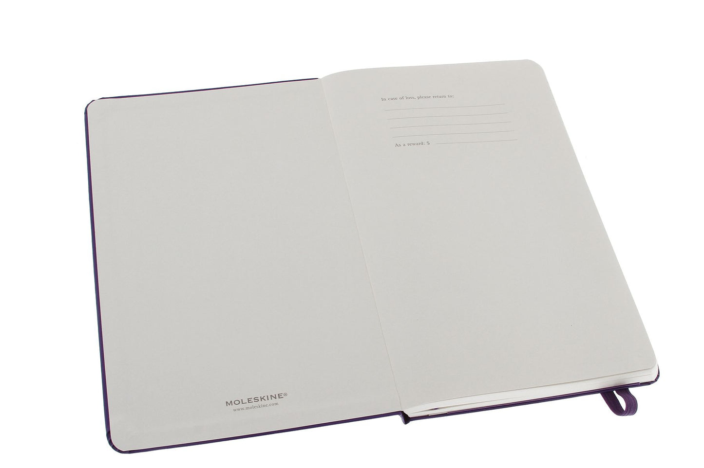 Moleskine Classic Large Ruled Violet Notebook