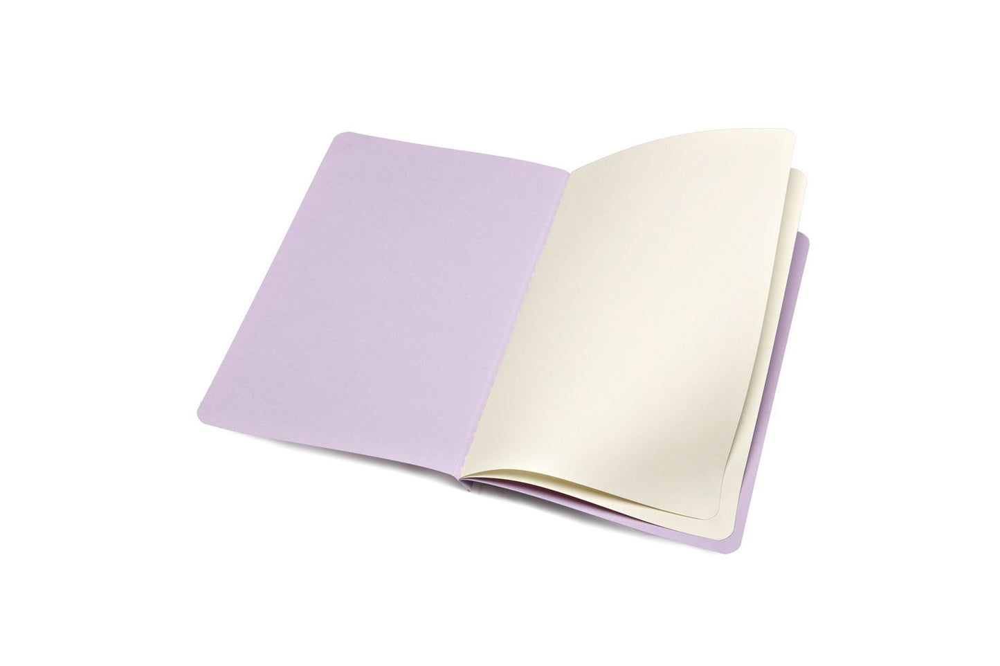 Moleskine Messages Note Card, Large, Plain, Persian Lilac, Soft Cover (4.5 X 6.75)