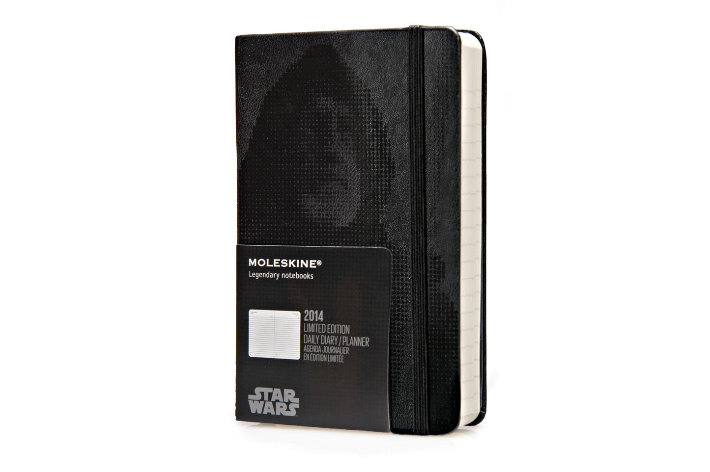 2014 12 Month Limited Edition Planner - Star Wars - Daily - Pocket - Black - Hard Cover