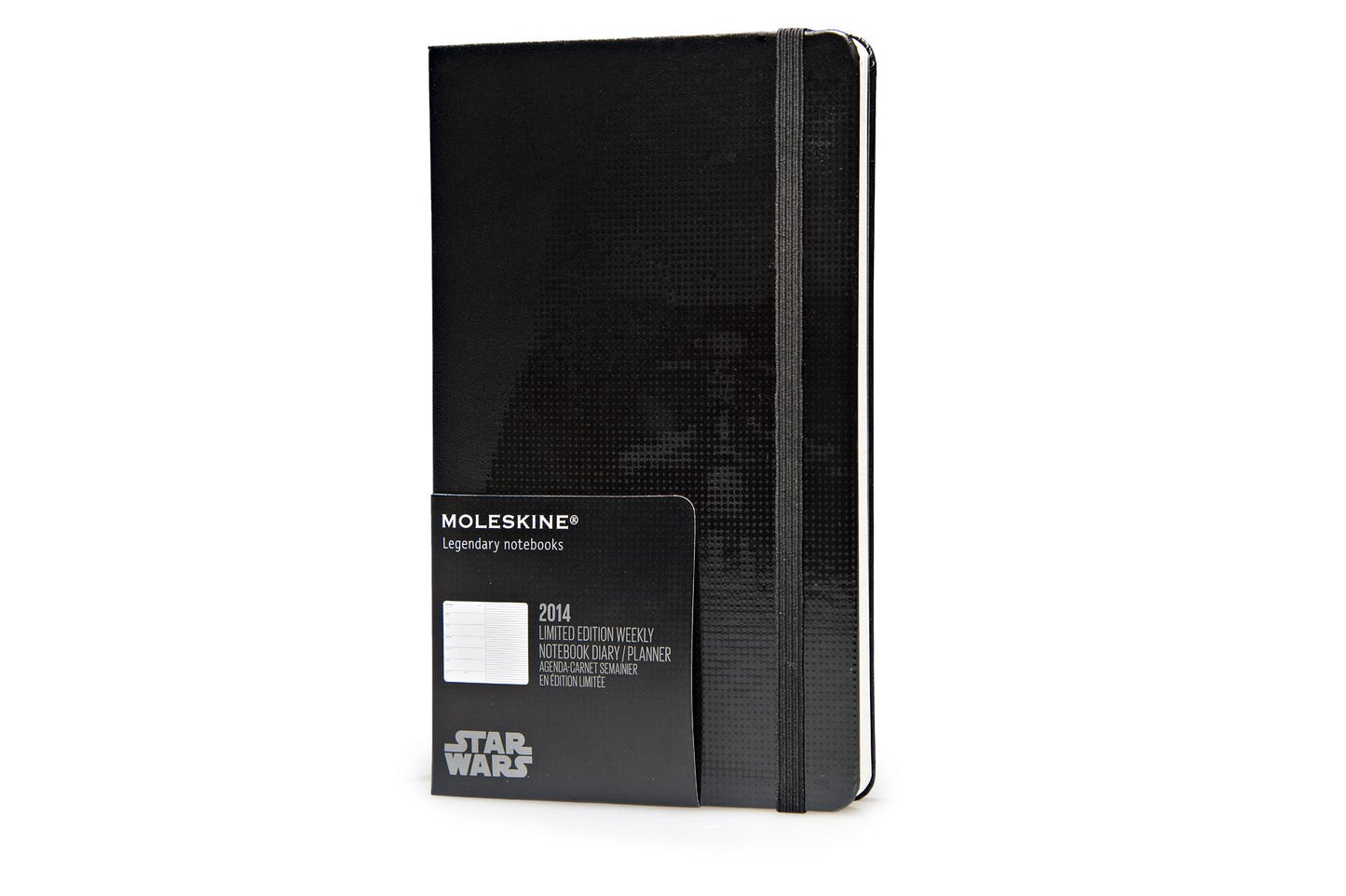 2014 12 Month Limited Edition Planner - Star Wars - Weekly Notebook - Large - Black - Hard Cover