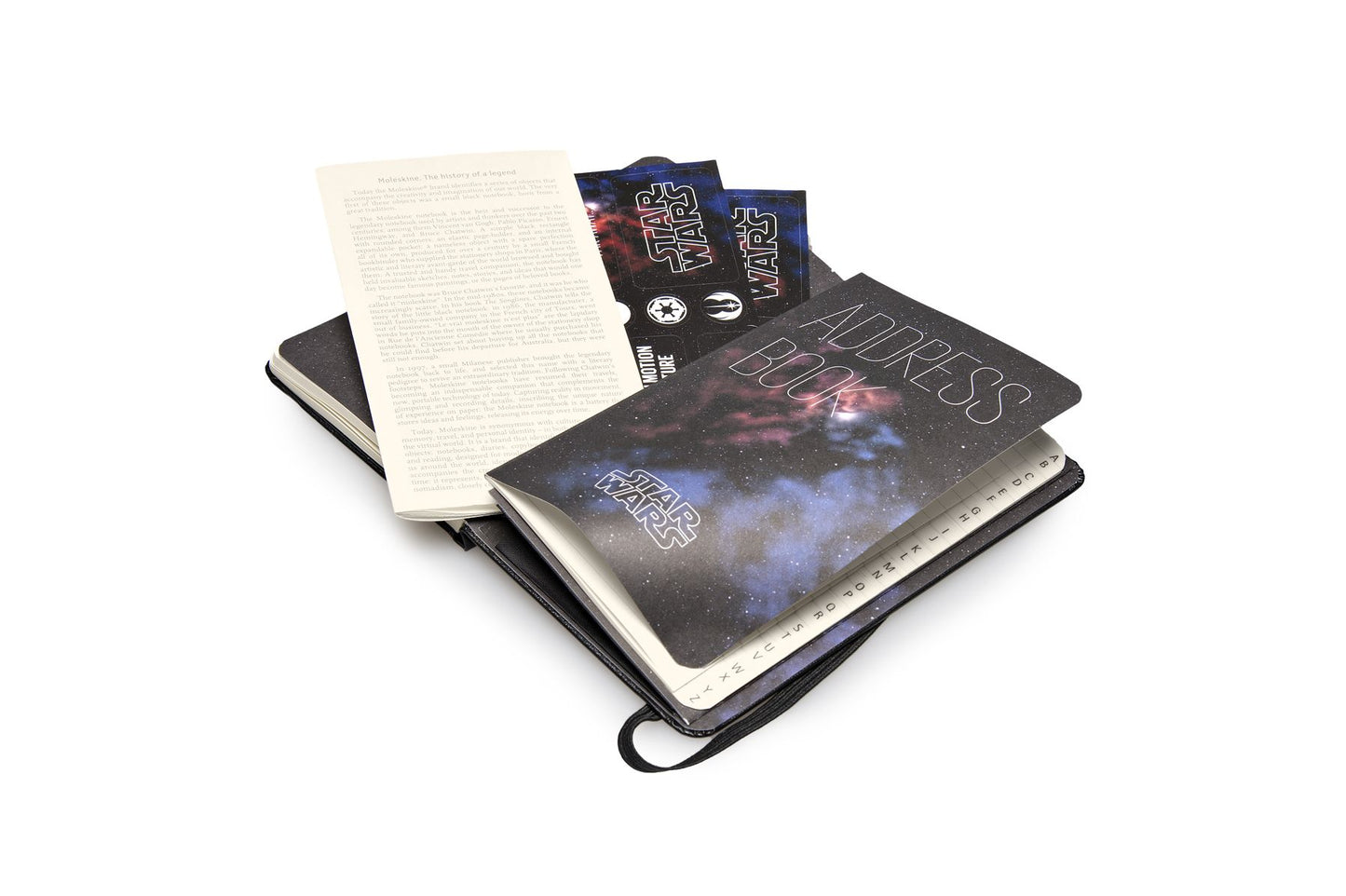 2014 12 Month Limited Edition Planner - Star Wars - Weekly Notebook - Pocket - Black - Hard Cover