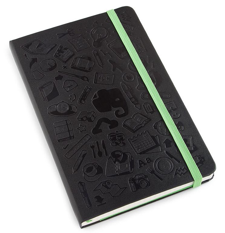 Moleskine Evernote Large Squared Smart Notebook