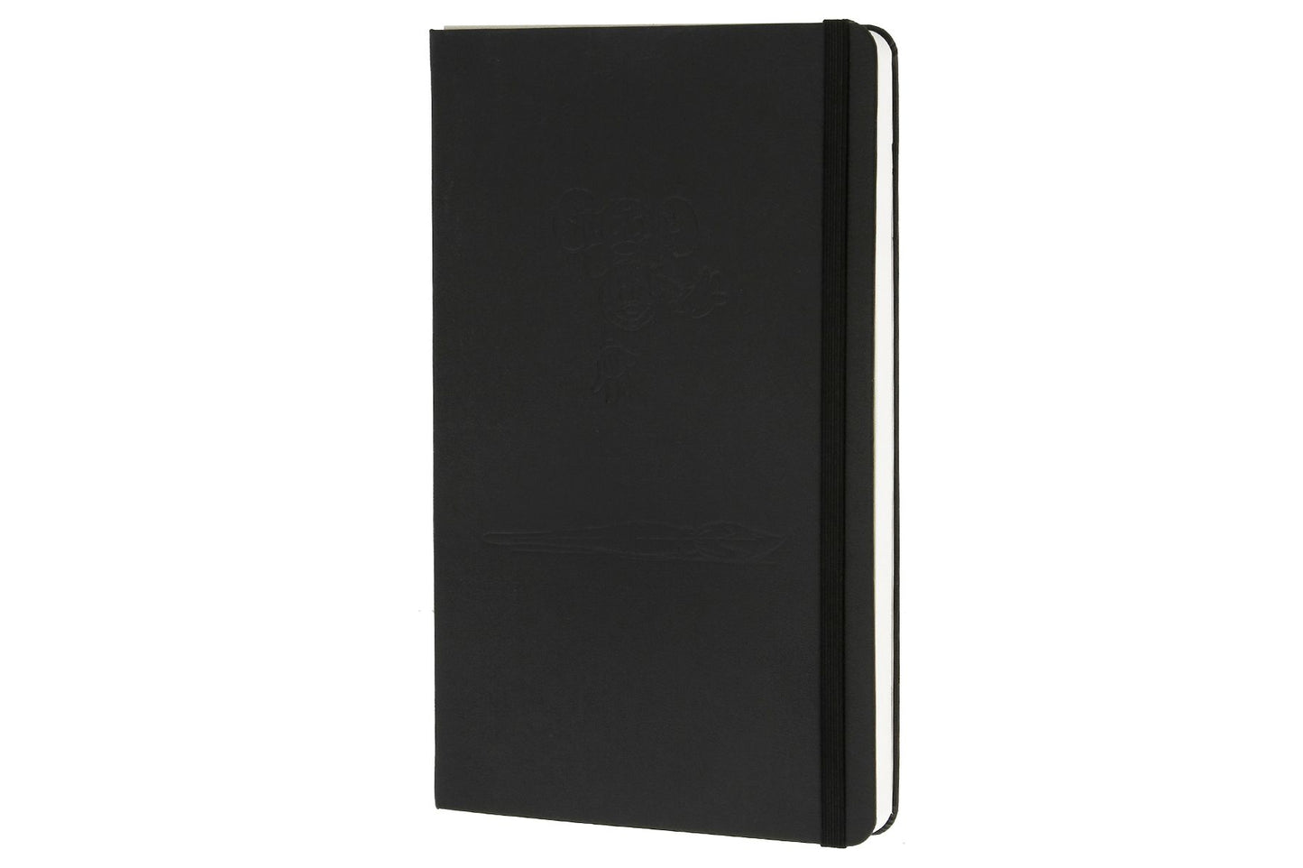 Moleskine Mickey Mouse Limited Edition Notebook, Large, Plain, Black, Hard Cover (5 x 8.25)