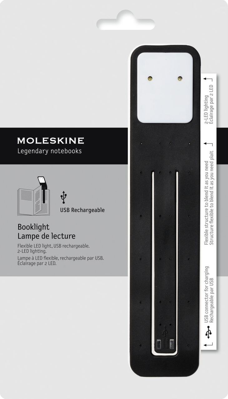 Moleskine Black Rechargeable Booklight