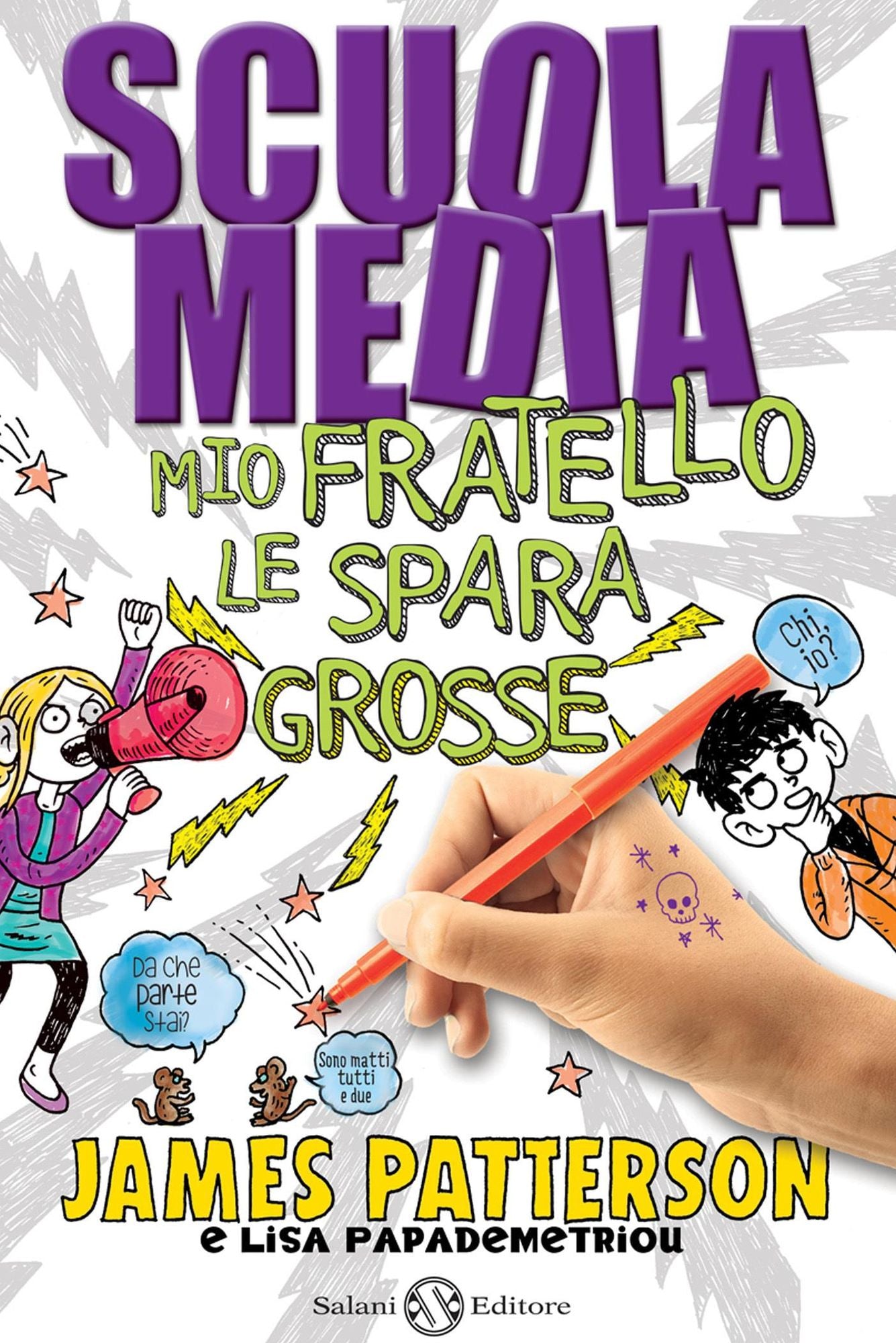 Scuola media 3: Mio fratello le spara grosse