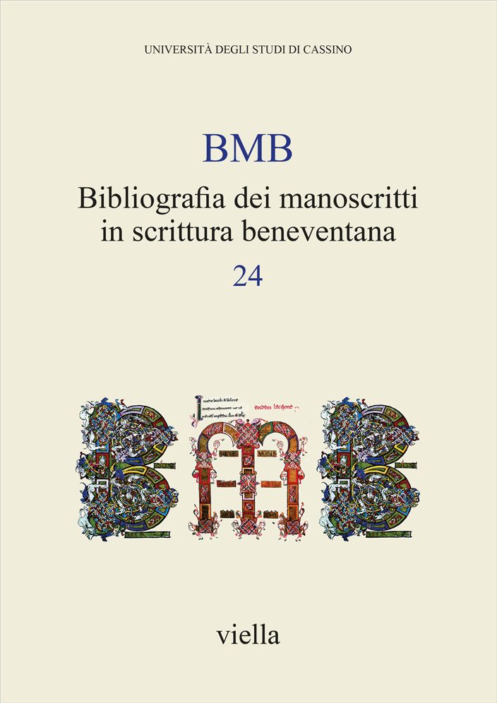 Bibliografia dei manoscritti in scrittura beneventana 24: Dati relativi a pubblicazioni apparse a partire dal 1990, raccolti dal 13 novembre 2015 al 1 novembre 2016