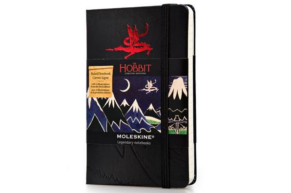 Moleskine the Hobbit Limited Edition Notebook, Pocket, Ruled, Black, Hard Cover (3.5 X 5.5)