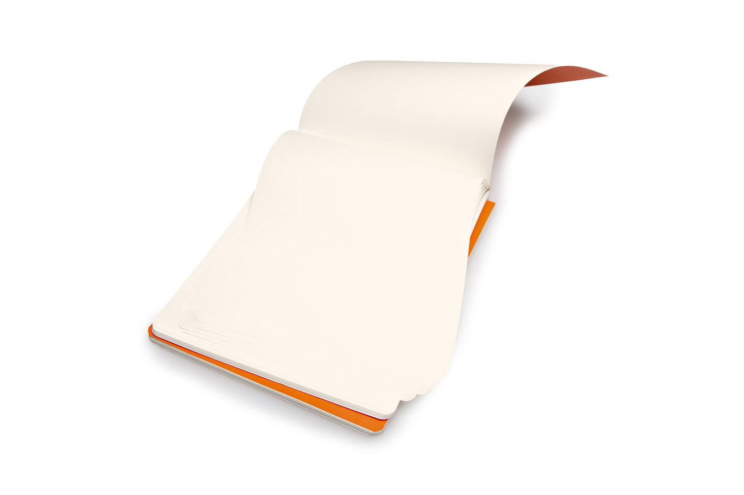 Moleskine Volant Reporter Refill Notebook for iPad, Plain, (Set of 2), Cadmium Orange (7 X 9)