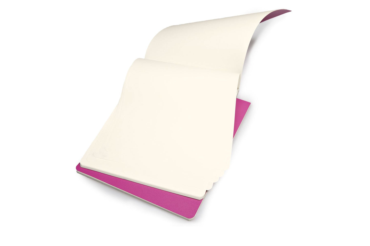 Moleskine Volant Reporter Refill Notebook for iPad, Plain, (Set of 2), Magenta (7 X 9)