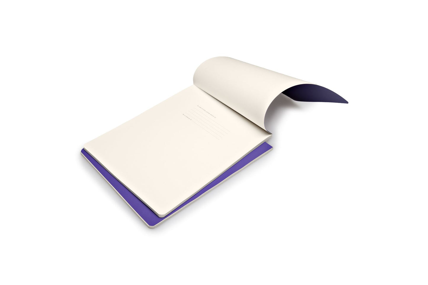 Moleskine Volant Reporter Refill Notebook for iPad, Plain, (Set of 2), Brilliant Violet (7 X 9)