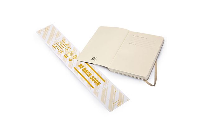 Moleskine Classic Colored Notebook, Pocket, Ruled, Khaki Beige, Soft Cover (3.5 x 5.5)