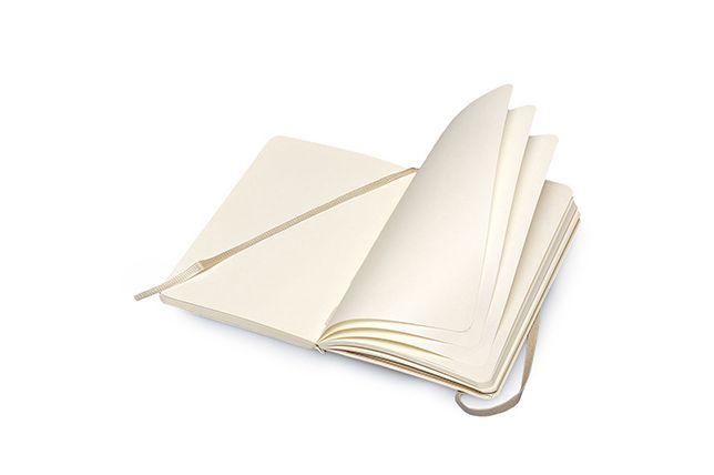 Moleskine Classic Colored Notebook, Pocket, Plain, Khaki Beige, Soft Cover (3.5 x 5.5)