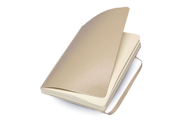 Moleskine Classic Colored Notebook, Pocket, Plain, Khaki Beige, Soft Cover (3.5 x 5.5)