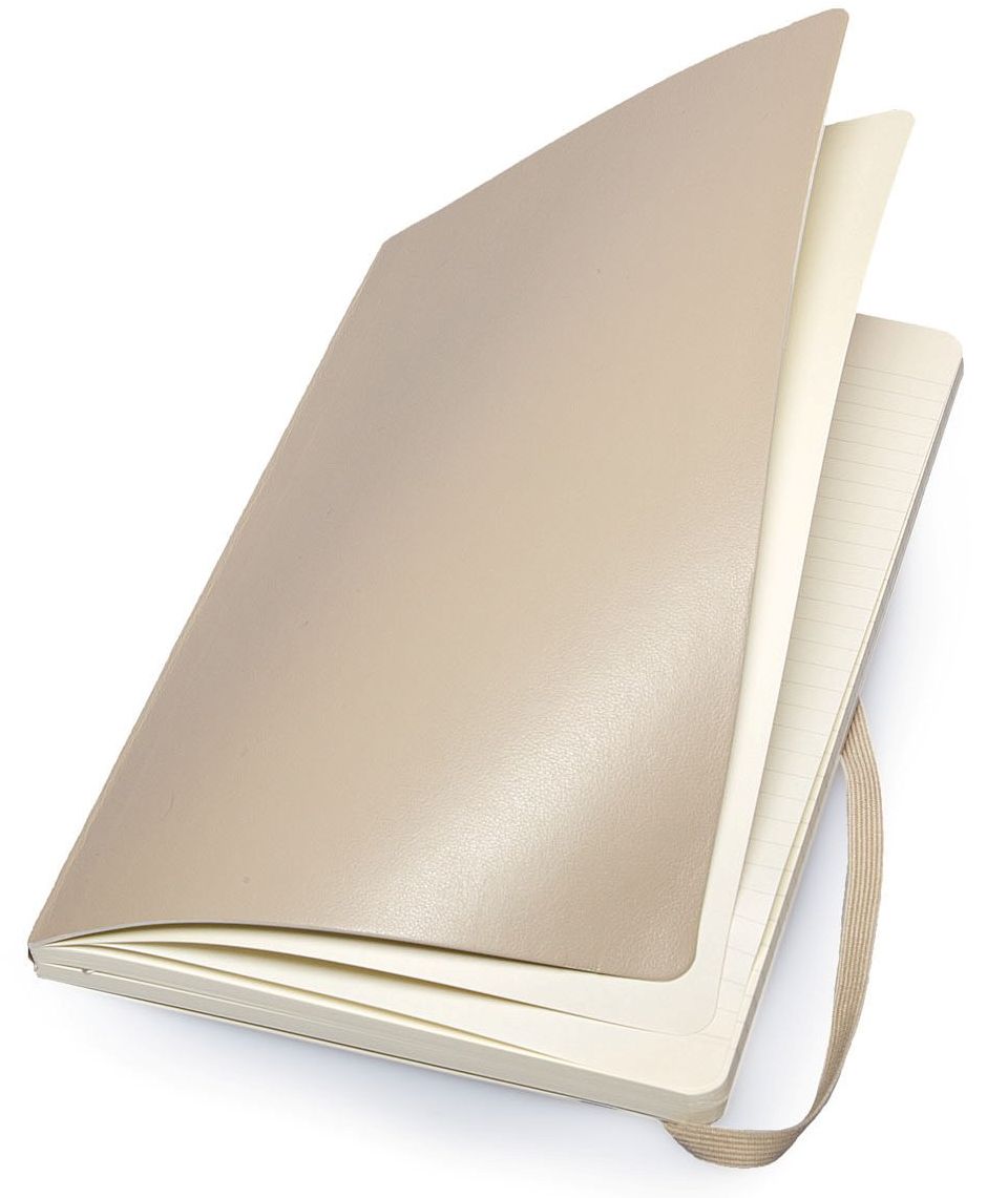 Moleskine Classic Soft Khaki Beige Large Ruled Notebook