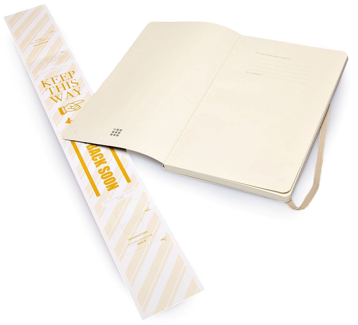Moleskine Classic Soft Khaki Beige Large Ruled Notebook
