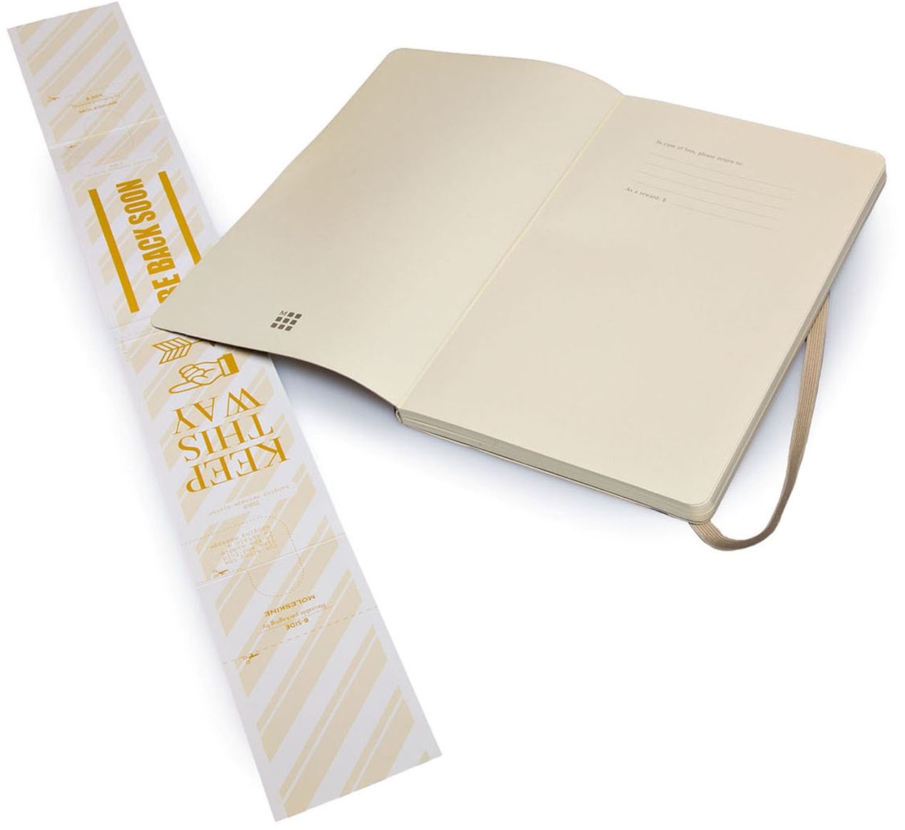 Moleskine Classic Soft Khaki Beige Large Dotted Notebook