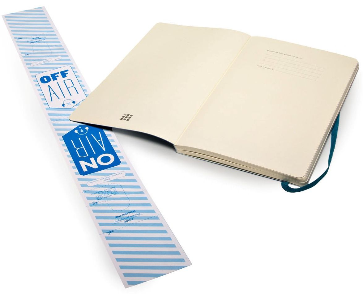 Moleskine Classic Large Dotted Notebook: Underwater Blue