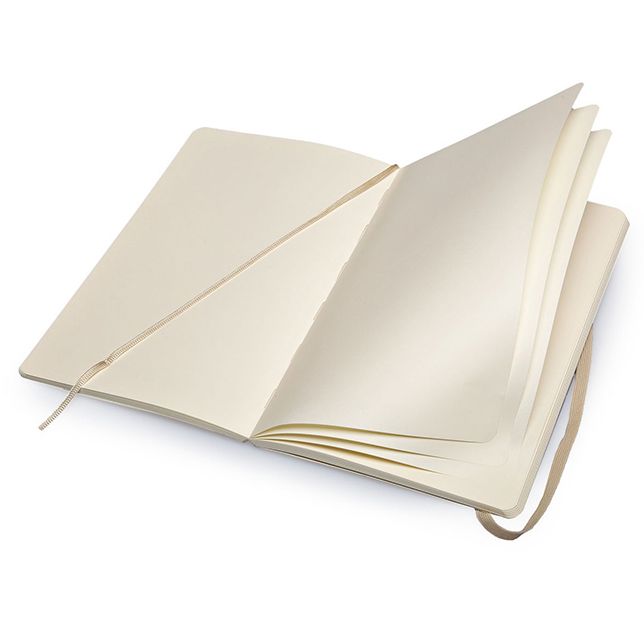 Moleskine Classic Large Plain Notebook: Khaki Beige