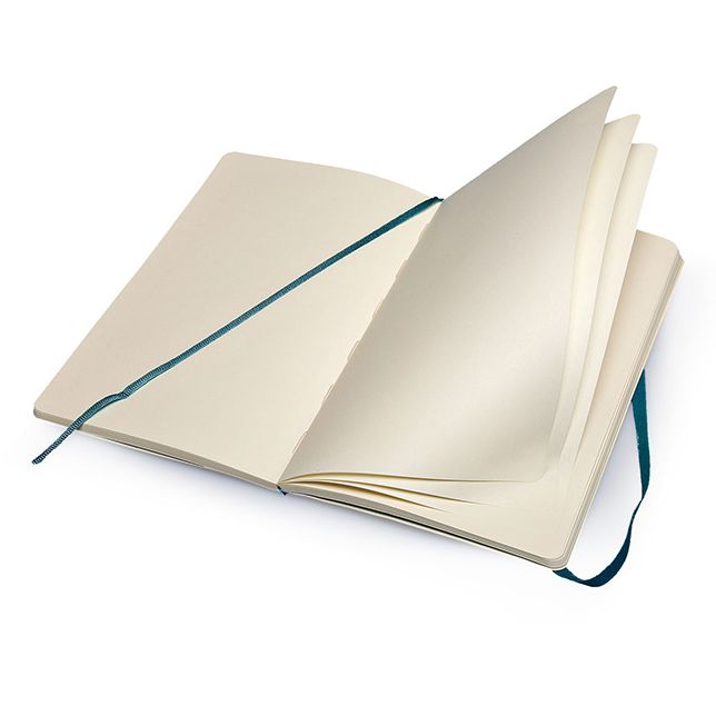 Moleskine Classic Large Plain Notebook: Underwater Blue