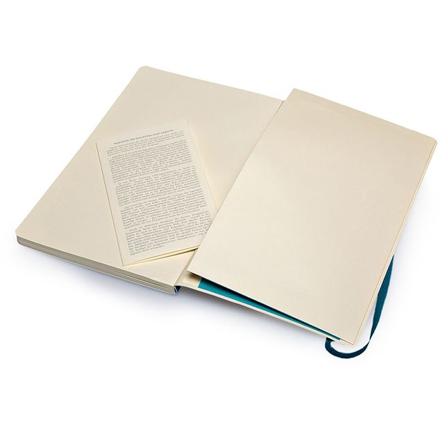 Moleskine Classic Large Plain Notebook: Underwater Blue