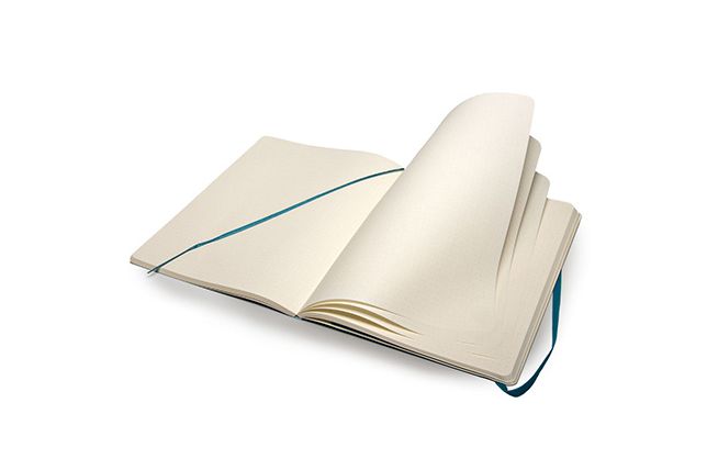 Moleskine Classic Extra Large Dotted Notebook: Underwater Blue