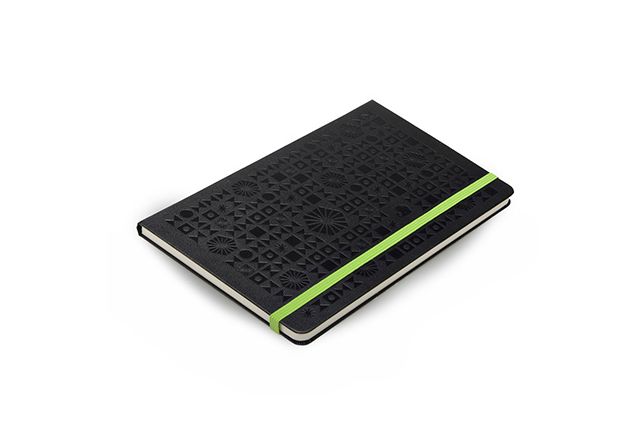 Moleskine Evernote Sketchbook with Smart Stickers, Large, Dotted, Black, Hard Cover (5 X 8.25)