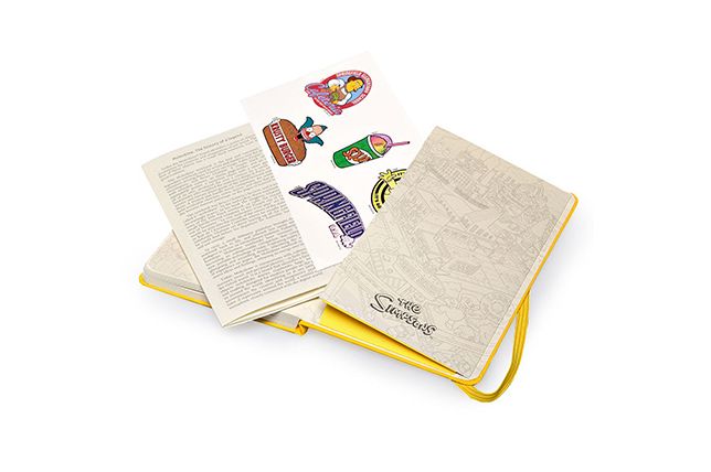 Moleskine The Simpsons Small Ruled Notebook: Yellow