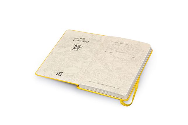 Moleskine The Simpsons Small Ruled Notebook: Yellow