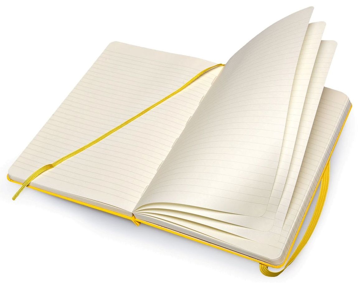 Moleskine Limited Edition Simpsons Yellow Large Ruled Notebook