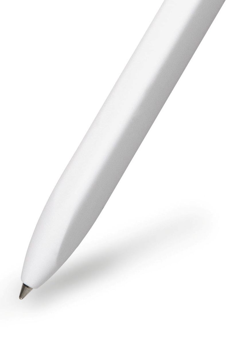 Moleskine Classic Click Ball Pen White, Fine 0.5 mm